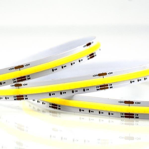 ΤΑΙΝΙΑ LED COB 5M 12W 24V CCT 640L/M IP44 PRO (145-72028)