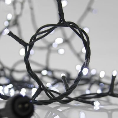 ΣΕΙΡΑ, 700 LED 3mm, 31V & 12W ΜΕΤΑΣΧΗΜΑΤΙΣΤΗ (In. 100-270V), 4 ΕΠΕΚΤΑΣΕΙΣ ΕΩΣ 2 ΣΕΤ, ΠΡΑΣΙΝΟ PVC ΚΑΛΩΔΙΟ, ΛΕΥΚΟ LED ΑΝΑ 5cm, ΠΡΟΕΚΤΑΣΗ ΠΑΡΟΧΗΣ 3m, ΙΡ44 (ROLL PACK) (600-11339)