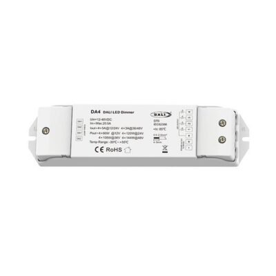 DALI LED DIMMER 5A*4CH 12-48VDC DA4 (145-71601)