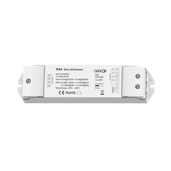 DALI LED DIMMER 5A*4CH 12-48VDC DA4 (145-71601)