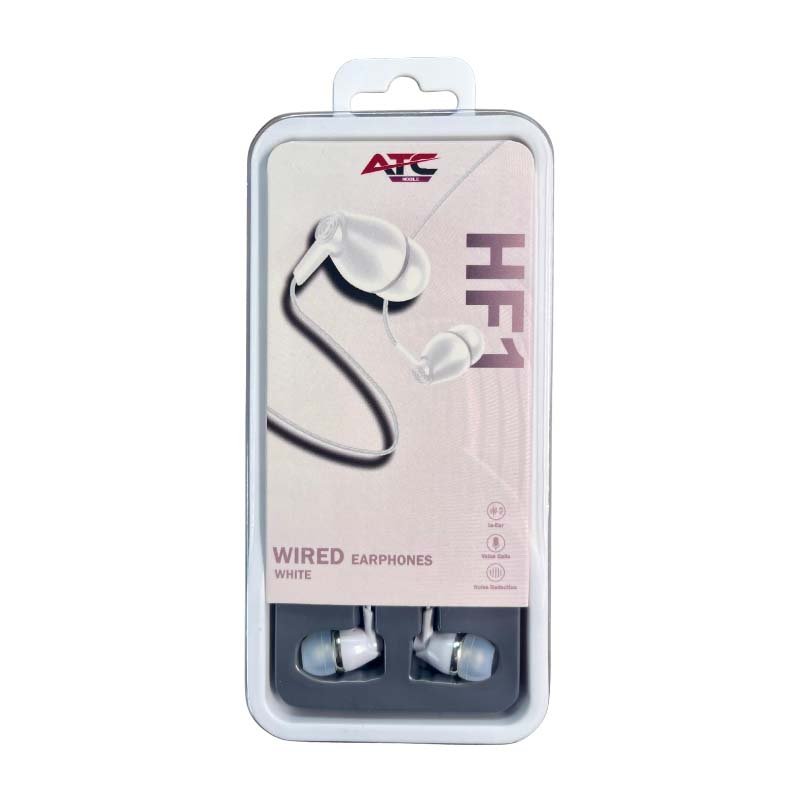 ATC-HFr1 Ενσύρματα Ακουστικά Handsfree 3.5mm Λευκό (20.001.0030)