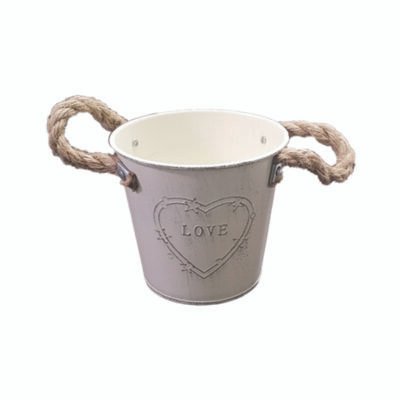 Γλαστράκι μεταλλικό 13 x 11,5cm [10701321]