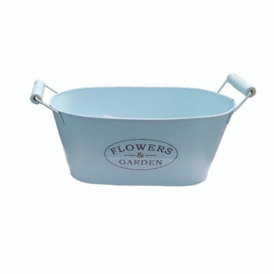 Γλάστρα μεταλλική 30x 14,5x 12cm [10701327]