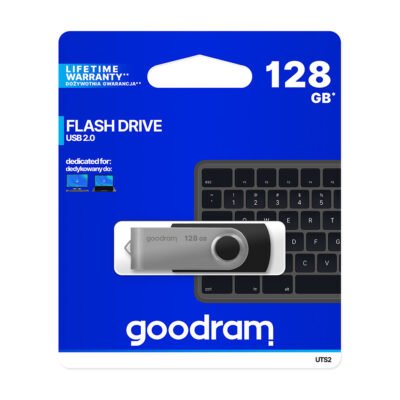 Goodram pendrive 128GB USB 2.0 UTS2 black (AKKSGPENGDR00004)