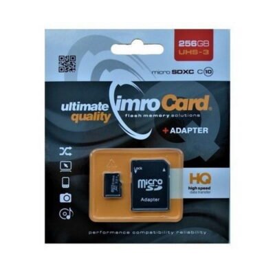Imro memory card 256GB microSDXC kl. 10 UHS-3 + adapter (AKKSGKARIMR00003)