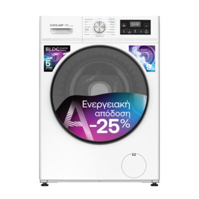 ΠΛΥΝΤΗΡΙΟ ΡΟΥΧΩΝ 9KG ΛΕΥΚΟ 1400 ΣΤΡΟΦΩΝ (300-13403)