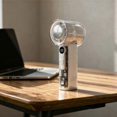 ΑΝΕΜΙΣΤΗΡΑΣ ΧΕΙΡΟΣ ΜΕ ΕΠΙΦΑΝΕΙΑ ΨΥΞΗΣ ΕΠΑΝΑΦΟΡΤΙΖΟΜΕΝΟΣ Φ6 ΛΕΥΚΟ-ΔΙΑΦΑΝΟ (300-20556)