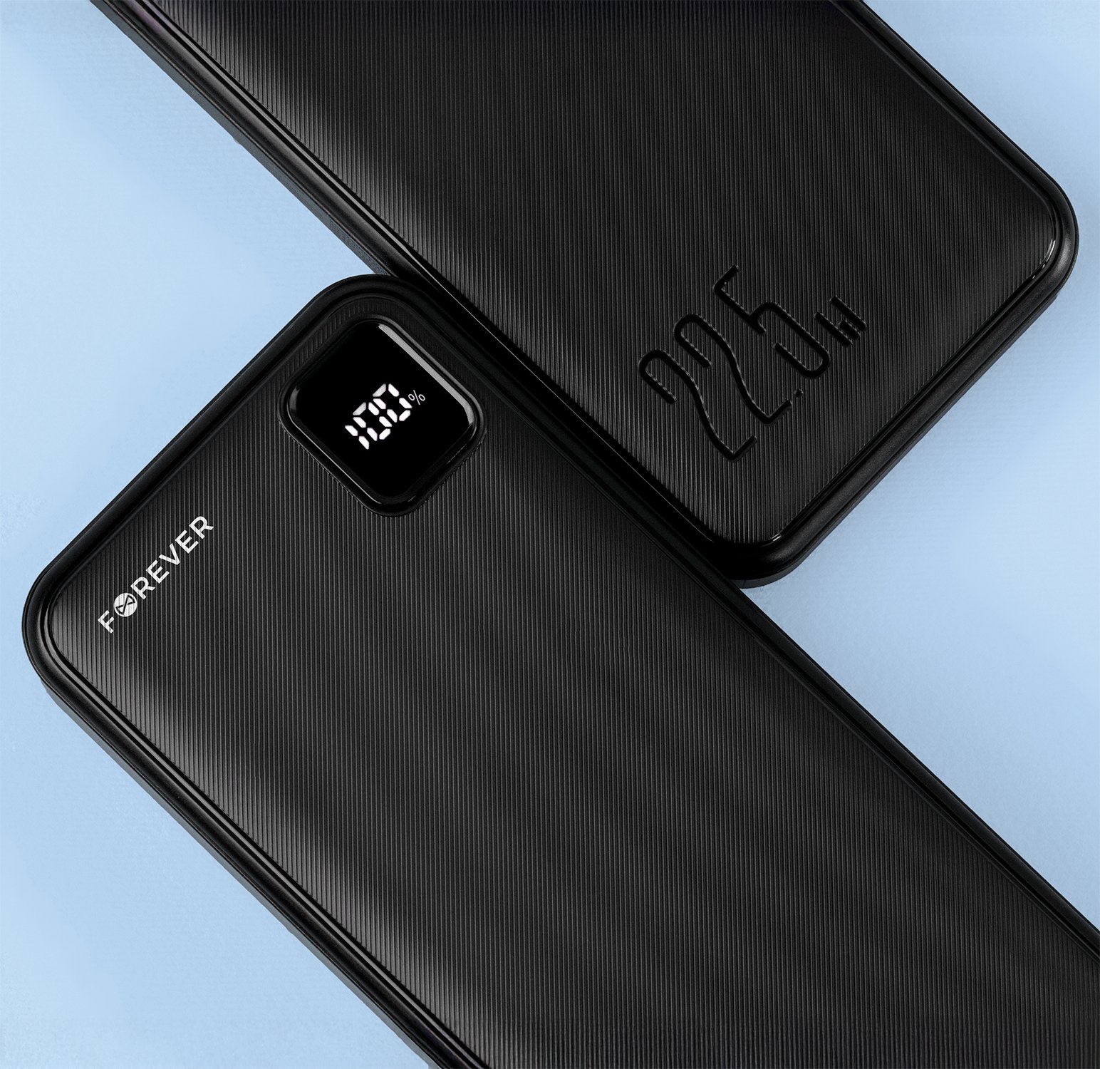 Forever power bank TB-300M PD QC 22,5W 10000 mAh black (GSM191279) - Image 8