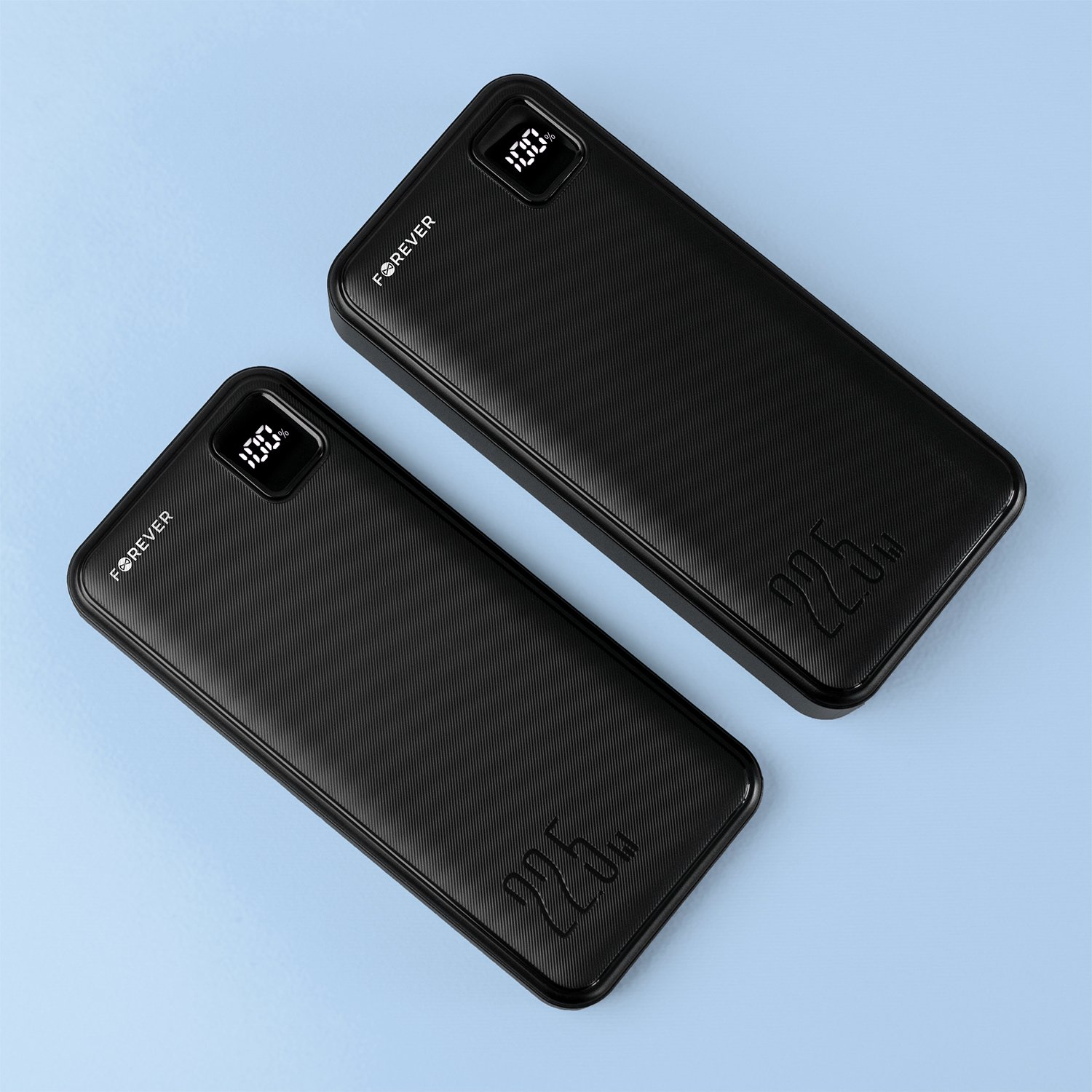 Forever power bank TB-300M PD QC 22,5W 10000 mAh black (GSM191279) - Image 10