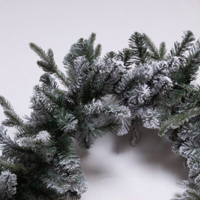 ΧΙΟΝΙΣΜΕΝΗ ΓΙΡΛΑΝΤΑ, SNOW PEARL, MEIKTH PE/PVC, 30Ø, 180cm (600-30759)