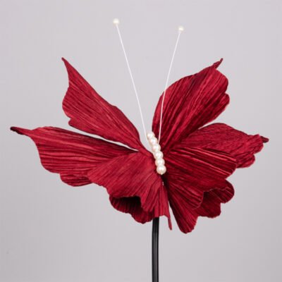 ΠΕΤΑΛΟΥΔΑ ΜΕ ΛΕΥΚΕΣ ΠΕΡΛΕΣ ΚΑΙ ΒΕΛΟΥΔΙΝΑ ΜΠΟΡΝΤΟ ΦΤΕΡΑ, 50x120cm (600-48629)