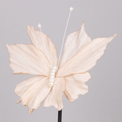 ΠΕΤΑΛΟΥΔΑ ΜΕ ΛΕΥΚΕΣ ΠΕΡΛΕΣ ΚΑΙ ΜΠΕΖ ΦΤΕΡΑ, 50x120cm (600-48631)