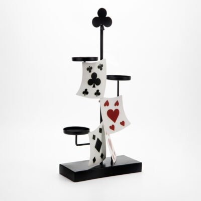 ΜΕΤΑΛΛΙΚΟ ΚΗΡΟΠΗΓΙΟ, ΜΕ ΤΡΑΠΟΥΛΟΧΑΡΤΑ, ΜΠΑΤΑΡΙΑΣ, 21x9x45cm (600-48750)