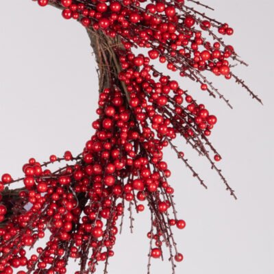 ΣΤΕΦΑΝΙ ΑΠΌ ΜΙΚΡΑ BERRIES ΚΑΙ ΞΕΡΟΚΛΑΔΑ, 50cm (600-49035)