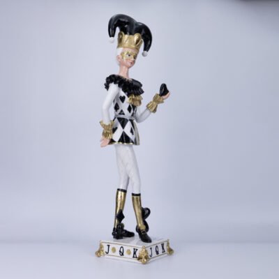 ΑΡΛΕΚΙΝΟΣ, ΠΟΛΥΡΕΖΙΝ, ΜΑΥΡΟ ΧΡΥΣΟ, 26.5×15.1x32cm (600-49102)