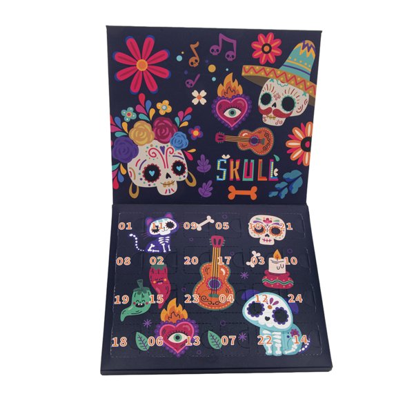 ΗΜΕΡΟΛΟΓΙΟ ΑΝΤΙΣΤΡΟΦΗΣ ΜΕΤΡΗΣΗΣ ΜΕ 2 ΧΡΥΣΑ ΒΡΑΧΙΟΛΑΚΙΑ ΚΑΙ 22 HALLOWEEN ΚΡΕΜΑΣΤΑ ΣΤΟΙΧΕΙΑ, 17x1.6x20cm (600-49170)