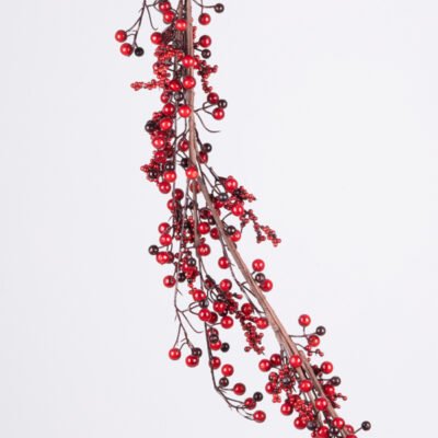 ΚΛΑΔΑ ΜΕ ΔΥΟ ΧΡΩΜΑΤΑ BERRY, ΚΟΚΚΙΝΟ ΚΑΙ ΜΠΟΡΝΤΟ, 150cm (600-49301)