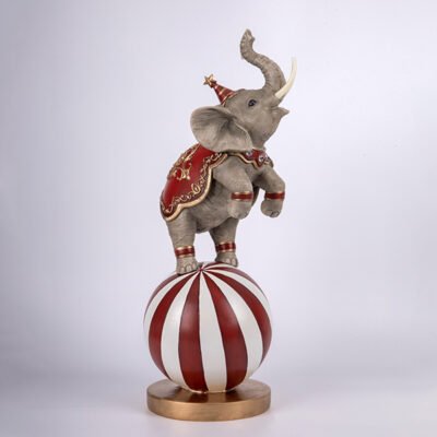 ΕΛΕΦΑΝΤΑΚΙ ΑΚΡΟΒΑΤΗΣ ΤΣΙΡΚΟΥ, ΠΟΛΥΡΕΖΙΝ, 24×17.7×49.5cm (600-49490)