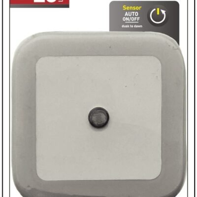 Entac Φωτάκι Νυκτός 0.5W Τετράγωνο Ψυχρό Άσπρο (15.007.0039)