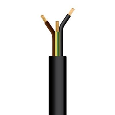 ΚΑΛΩΔΙΟ ΚΑΟΥΤΣΟΥΚ H07RN-F 3Χ2,5mm² NBR (ΜΑΥΡΟ) (100m/roll) (150-12509)