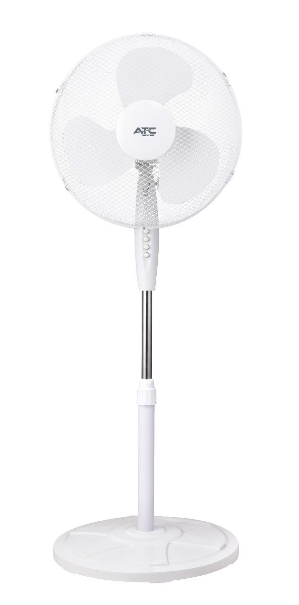 ATC HF4 Ανεμιστήρας Ορθοστάτης 50W 120cm Λευκός (20.006.0007)