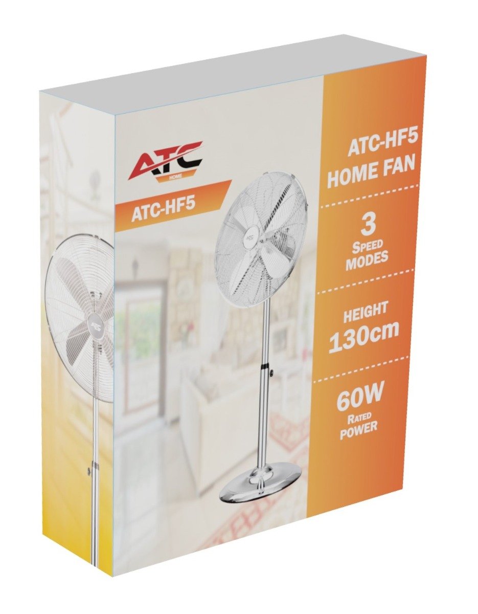 ATC HF5 Ανεμιστήρας Ορθοστάτης 60W 130cm Μεταλλικός (20.006.0008) - Image 2