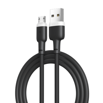 XO NB208 Καλώδιο Φόρτισης + Data Micro Μαύρο (16.005.0232)