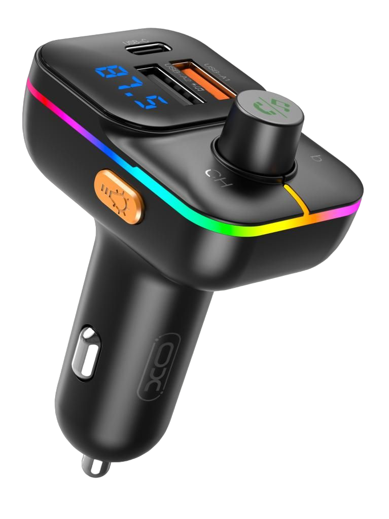 XO BCC09 Φορτιστής Αυτοκινήτου Bluetooth MP3 με TF card slot + PD 25W (16.006.0202)