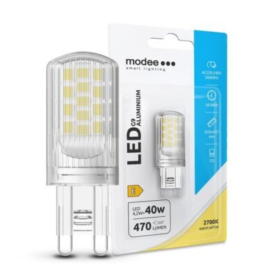 Modee Lighting Λάμπα LED Izzo G9 Aluminium 4.2W 2700K 470lm ERP B1 (40.001.0060)