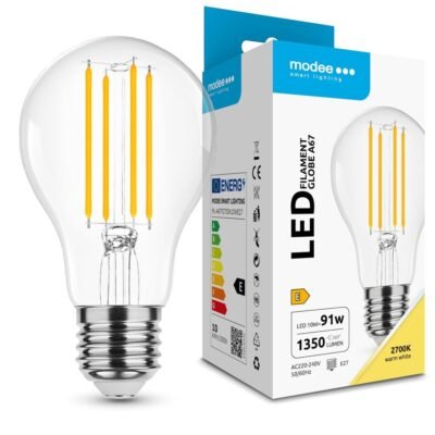 Modee LED Λάμπα Filament Globe A67 10W E27 2700K 1350lm ERP (40.001.0070)