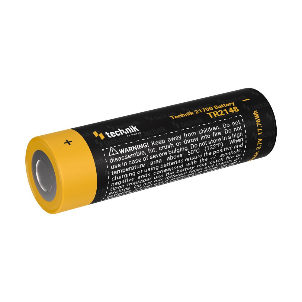 Technik Επαναφορτιζόμενη Μπαταρία 21700 TR2148 4800mAh 3.7V B1 (01.003.0087) - Image 2