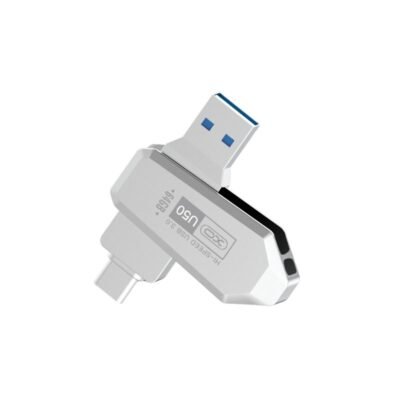 XO U50 Στικάκι & Αντάπτορας Type-C σε USB OTG USB 3.0 Έκδοση 128GB (16.007.0044)
