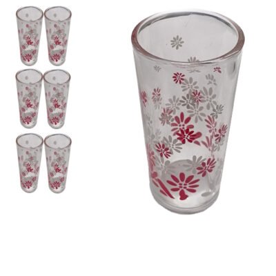 Σετ 6 γυάλινα ποτήρια νερού [00203261]