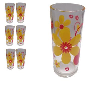 Σετ 6 γυάλινα ποτήρια νερού [00203263]