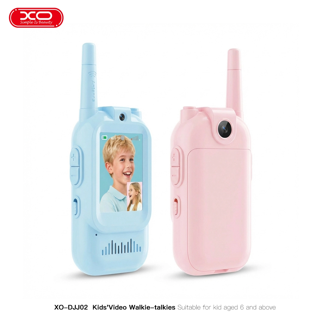 XO DJJ02 Παιδικό Σετ Βίντεο Walkie-Talkie (Μπλε/Ροζ) (16.001.0320) - Image 3