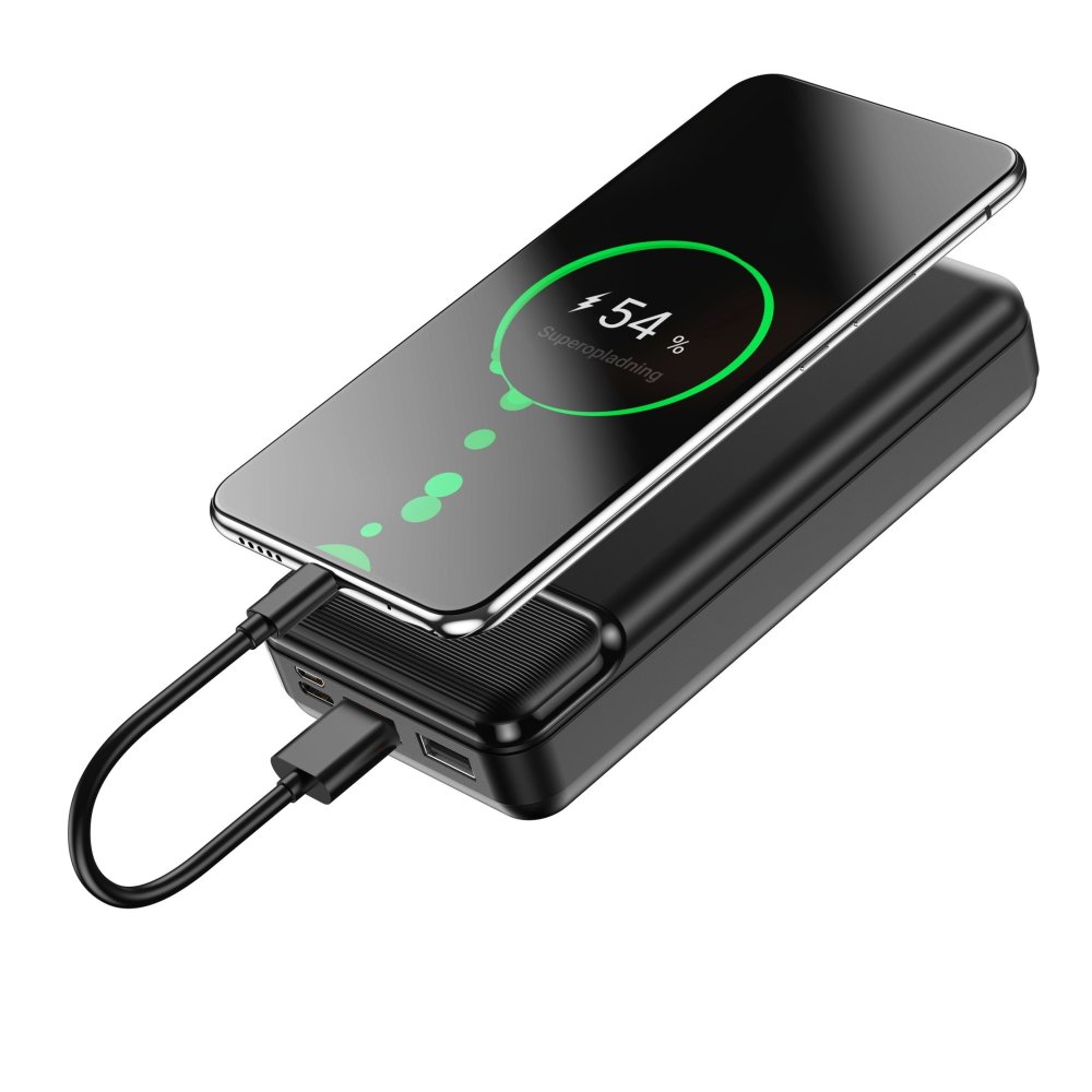 Maxlife power bank MXPB-01 20000 mAh black (OEM001528) - Image 8