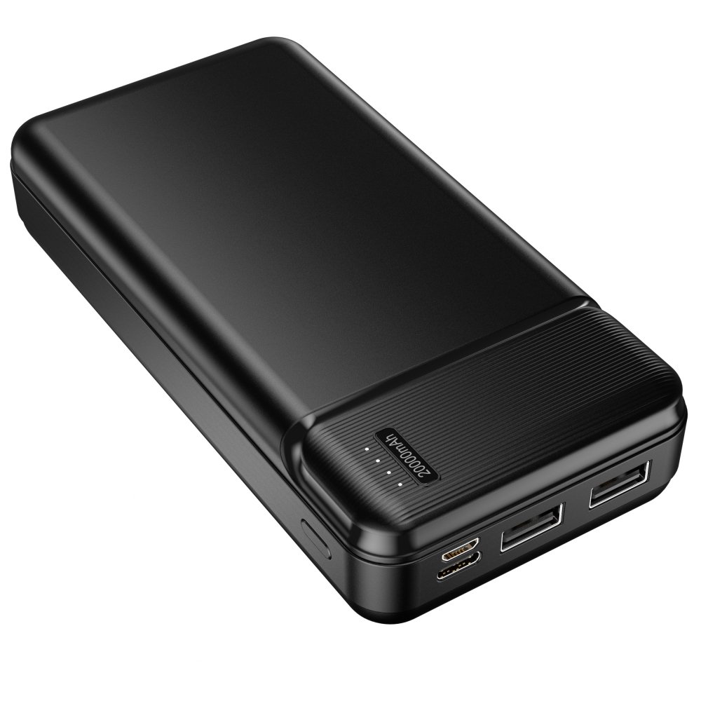 Maxlife power bank MXPB-01 20000 mAh black (OEM001528) - Image 4
