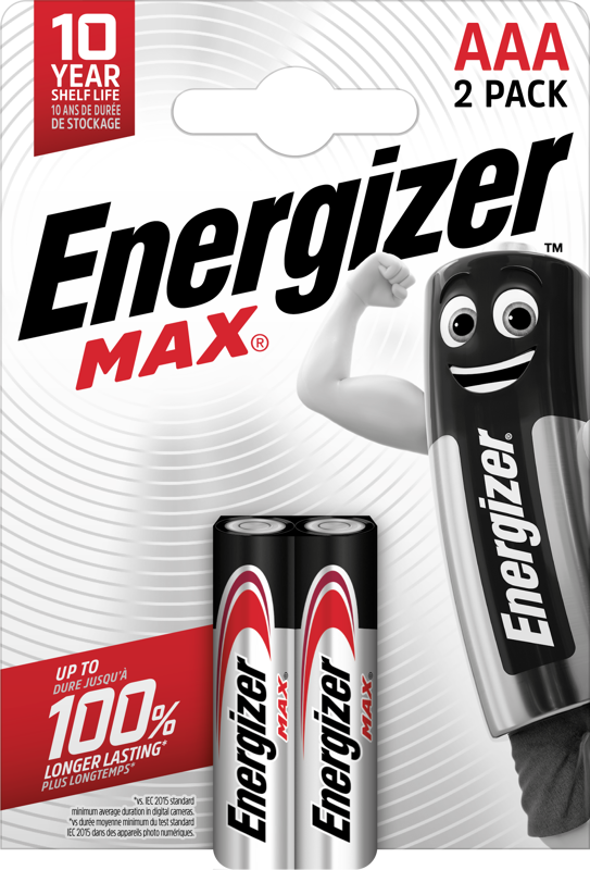 Energizer Max Power Αλκαλικές Μπαταρίες E92 LR3/2BP (01.001.0174)