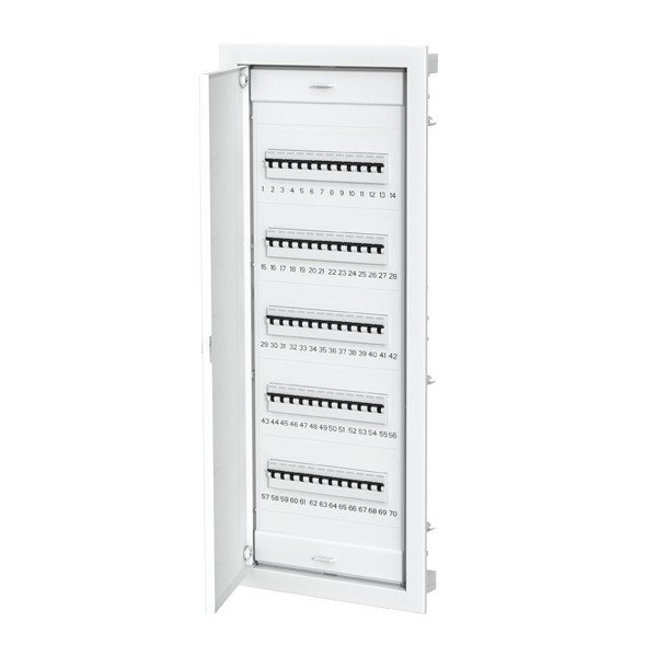 ΠΙΝΑΚΑΣ ΧΩΝΕΥΤΟΣ ΠΛΑΣΤΙΚΟΣ ΜΕ ΜΕΤΑΛΛΙΚΗ ΠΟΡΤΑ PMD 5X12+10 ΘΕΣΕΩΝ IP40 (147-31204)