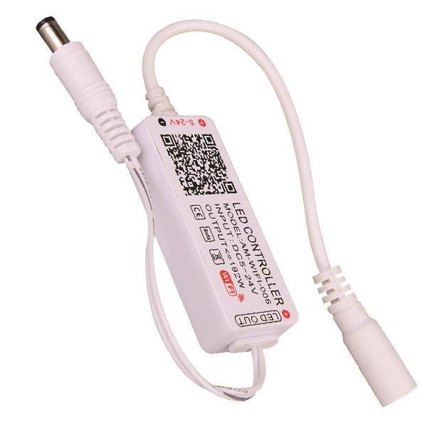 ΑΣΥΡΜΑΤΟ DIMMER LED Wifi ΜΟΝΟΧΡΩΜΗΣ ΤΑΙΝΙΑΣ 12V DC 96W /24V DC 192W (147-70634)