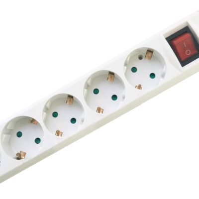 Entac Πολύπριζο 5 Θέσεων Με Διακόπτη Χωρίς Καλώδιο (15.005.0036)