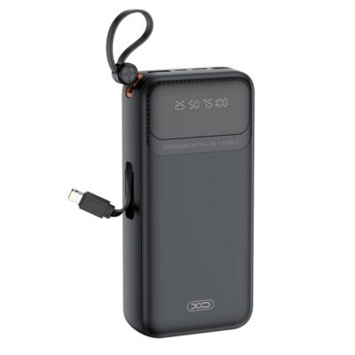 XO PR279 Powerbank με Καλώδια USB-A Type-C Micro & Lightning 20.000mAh (16.010.0108)