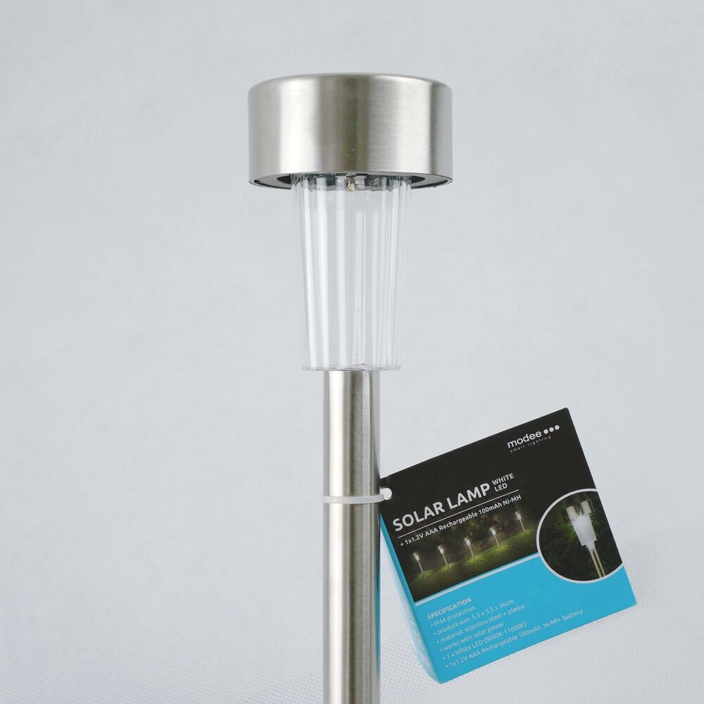Modee Lighting LED Ηλιακό Φωτιστικό Κήπου GS001 36cm (40.002.0039) - Image 3
