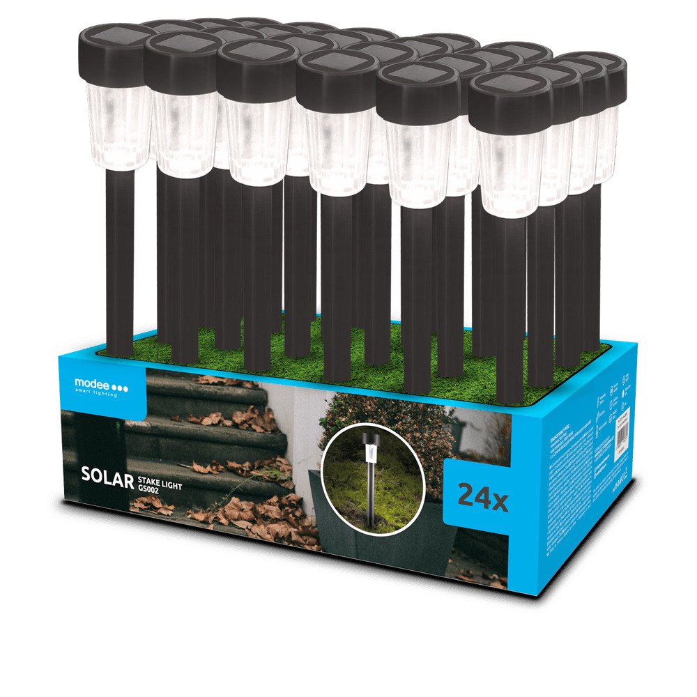 Modee Lighting LED Ηλιακό Φωτιστικό Κήπου GS002 31cm (40.002.0040)