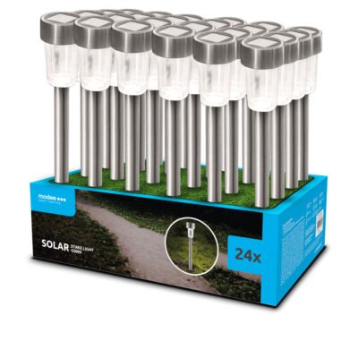 Modee Lighting LED Ηλιακό Φωτιστικό Κήπου GS003 31cm (40.002.0041)