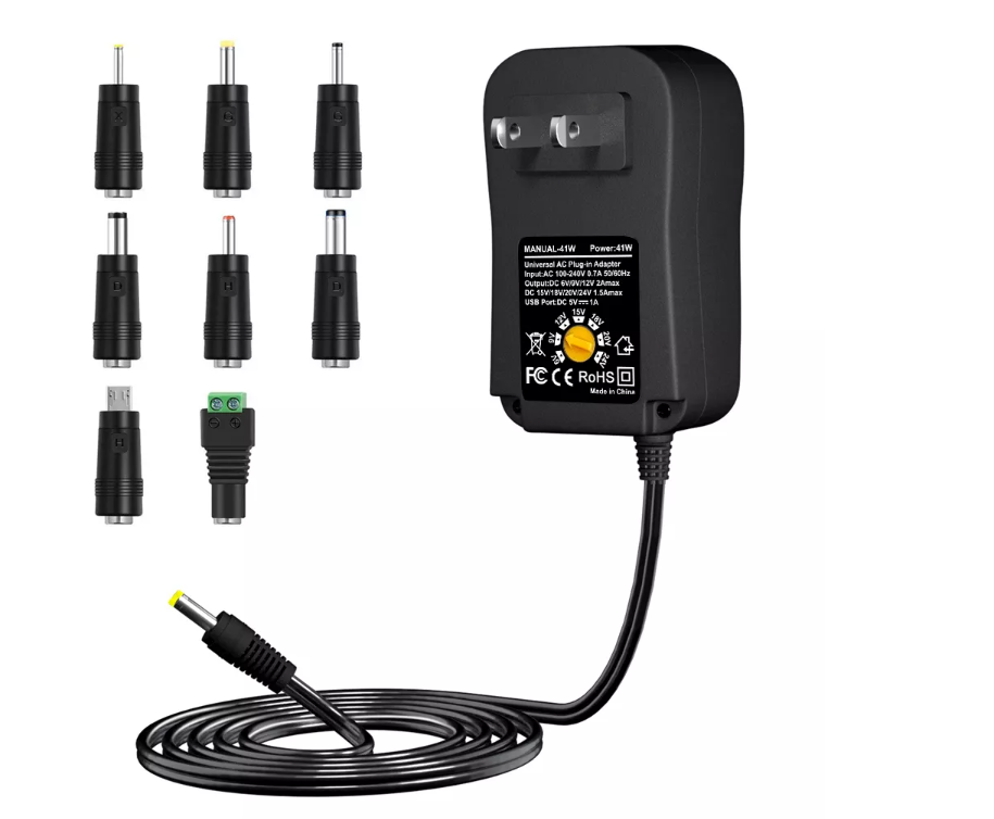 ATC Τροφοδοτικό 41W Switching με 8 κεφαλές 6V-24V (05.007.0053) - Image 4