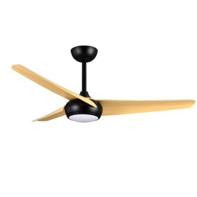 ΑΝΕΜΙΣΤΗΡΑΣ ΟΡΟΦΗΣ ΜΑΥΡΟΣ ΜΕ 3 ΞΥΛΙΝΕΣ ΦΤΕΡΩΤΕΣ Φ132 35W DC ΜΟΤΕΡ ΜΕ LED ΦΩΣ 24W ΚΑΙ ΚΟΝΤΡΟΛ (300-25089)