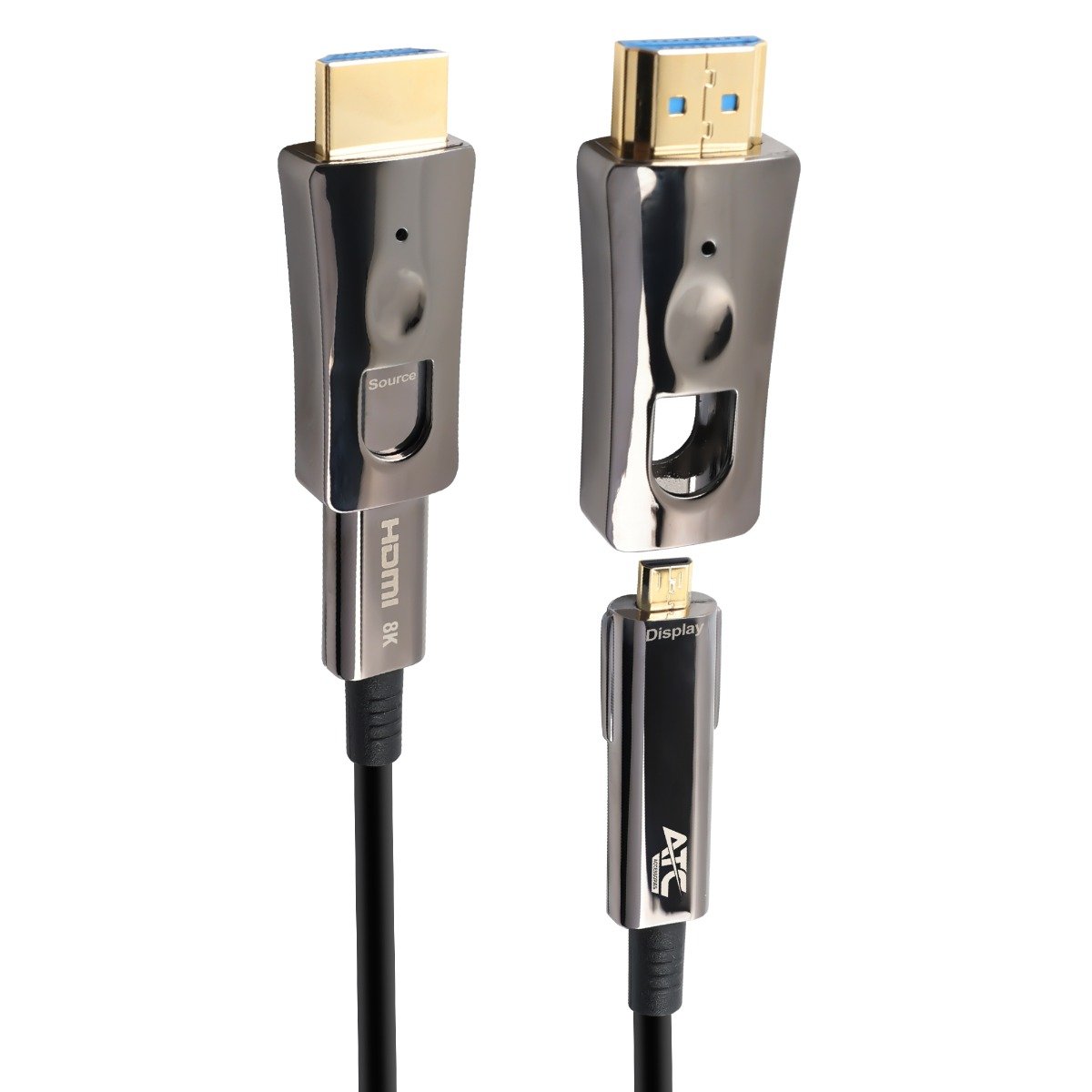 ATC AOC HDMI 2.1V 8K Αποσπώμενο Οπτικό Καλώδιο 10m (02.001.0127) - Image 2