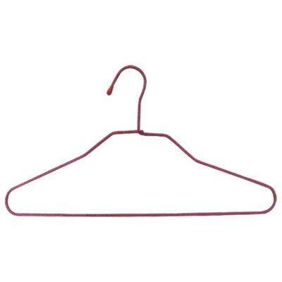 Σετ 10 λεπτές μεταλλικές κρεμάστρες ρούχων [00501029]