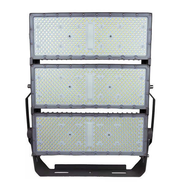 ΠΡΟΒΟΛΕΑΣ LED SMD 750W MODULAR IP66 0-10V DC 6500K ΜΑΥΡΟ PLUS (146-69062)